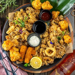 Platou seafood crispy 