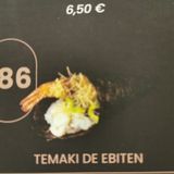 186. Temaki De Ebiten (1 Ud.)