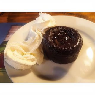 Coulant de chocolate negro