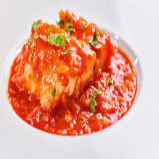 Bacalao Con Salsa De Tomate