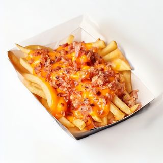 Patatas Con Cheddar Y Bacon