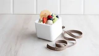 Macedonia con gelato