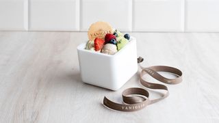 Macedonia con gelato