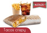 1 Formule Tacos Crispy + Frites + Boisson au Choix