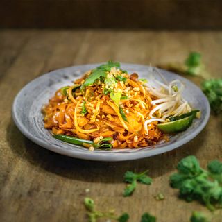 Makaron sojowy z wołowiną