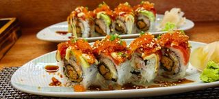 Tempura Rollo De Langostino 8 Pzs.