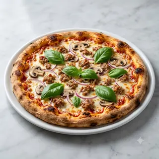 Pizza De Salchicha Italiana (27 Cm.)