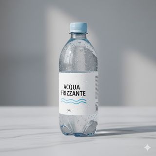 Acqua frizzante bottiglia
