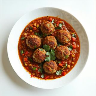 Veg kofta curry