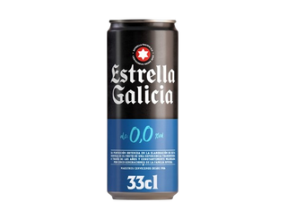 Cerveza Estrella De Galicia Sin Alcohol (330 Ml.)