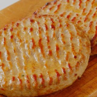 Hamburguesa De Pollo queso brie y pimiento