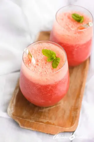 Jus De Fraise à L'orange