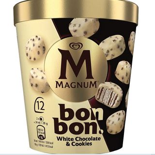 Magnum Bombones Chocolate blanco - Galletas