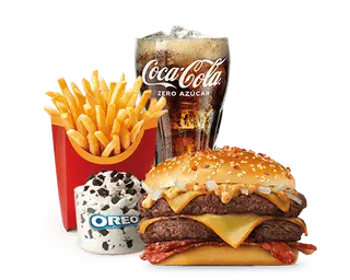 Menú Completo McExtreme Bacon Doble 