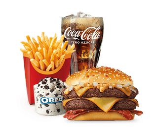 Menú Completo McExtreme Bacon Doble 