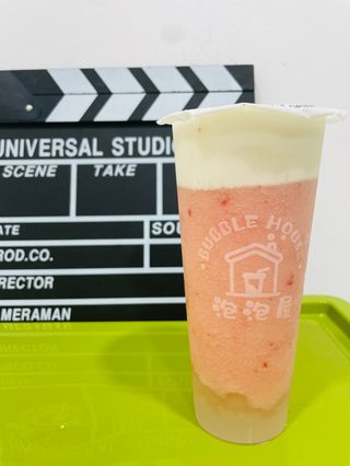 Fresa Fresca Con Crema Queso (Grande)