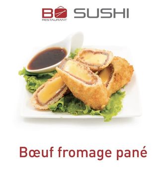 Bœuf Fromage Pané - 2 Pièces
