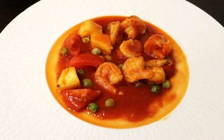 Gamberi in salsa agrodolce