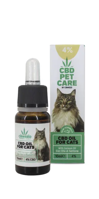 Aceite De Cbd Para Gatos Con Aceite De Salmón 4%
