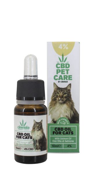 Aceite De Cbd Para Gatos Con Aceite De Salmón 4%