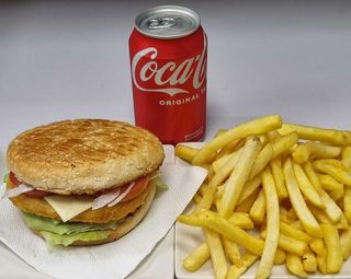 Menú Burger De Pollo