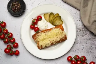 Slane palačinke sa pršutom