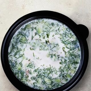 Окрошка з куркою