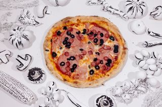 Pizza con carne Ø33cm