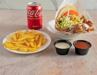 Menú Kebab Grande