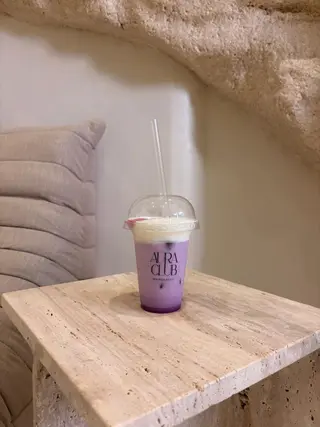 Pink Matcha (Ice)