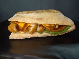 Sandwich Cordon Bleu + frites 