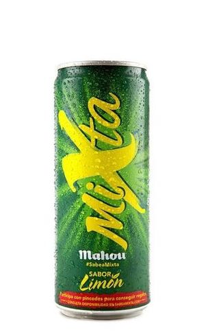 Cerveza Mahou Mixta Sabor Limón 0.9º (330 Ml.)
