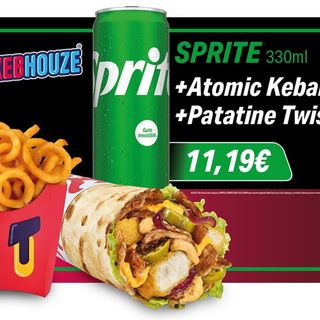 Sprite Spice Club Menu