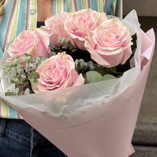 DULCE - ramo de 5 rosas 