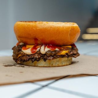 Cheesy Texas Burger Menu