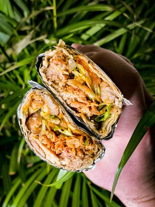 kebab z eko kurczakiem z rożna (XXL)