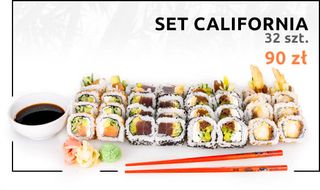 Set California 32szt