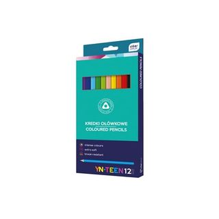 Kredki ołówkowe 12 kolorów. 