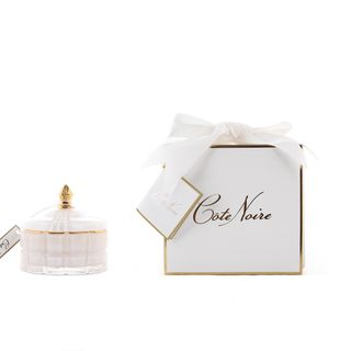 Lumanare ArtDeco alba mica flower tea (GML45003)