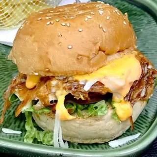 Fried chicken burger