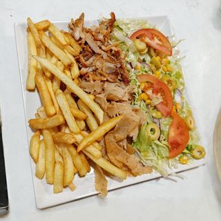 menú plato kebab