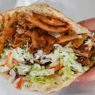 Bocadillo kebab xl