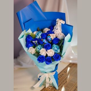 Buchet din trandafiri de săpun