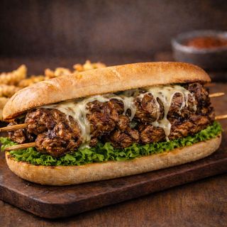 Ciabatta Kebab Fondant Gruyère