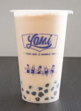 Triple Bubble tea Nero Tapioca -Budino-Fagioli rossi