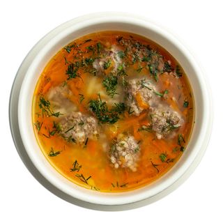 Суп с фрикадельками     