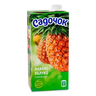 Сік Садочок ананас-яблуко (950мл)