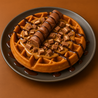 Gofre Con Kinder Bueno