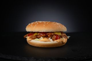 Burger smashed porc  mediu 