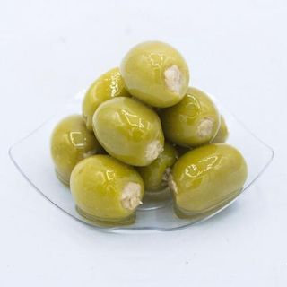 Aceituna Gordal Rellena De Atún Tarrina 250 Gr.